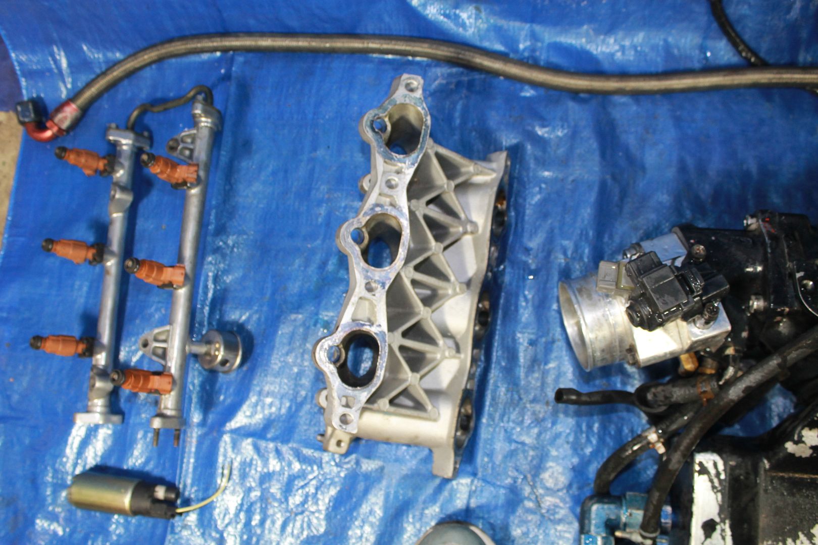 03-08 HYUNDAI TIBURON GT V6 2.7L ALPINE SUPERCHARGER KIT INJECTORS 2.7 ...